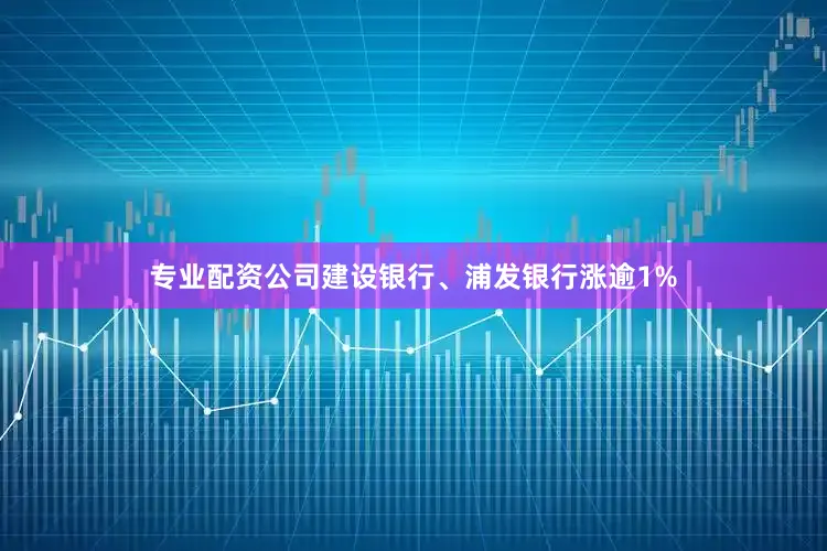 专业配资公司建设银行、浦发银行涨逾1%
